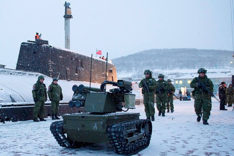 俄動(dòng)用戰(zhàn)斗機(jī)器人保衛(wèi)潛艇