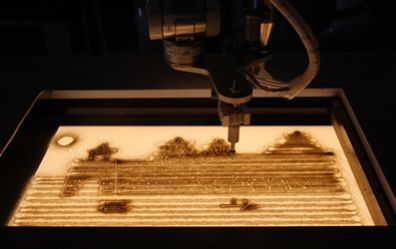 【新品速遞】全球首款沙畫機器人問世(組圖)