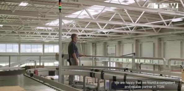歐洲電商高度自動化物流，存取速度高達3000個料箱/小時